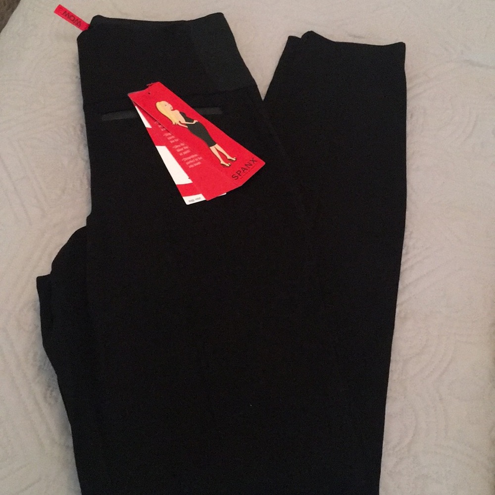 SPANX READY-TO-WOW CLASSIC TWILL SHAPING LEGGINGS